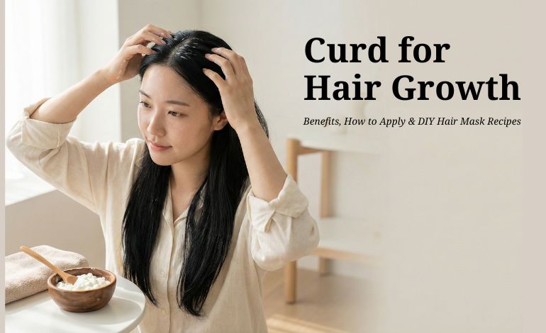 Curd for Hair Growth: Benefits, How to Apply & DIY Hair Mask Recipes