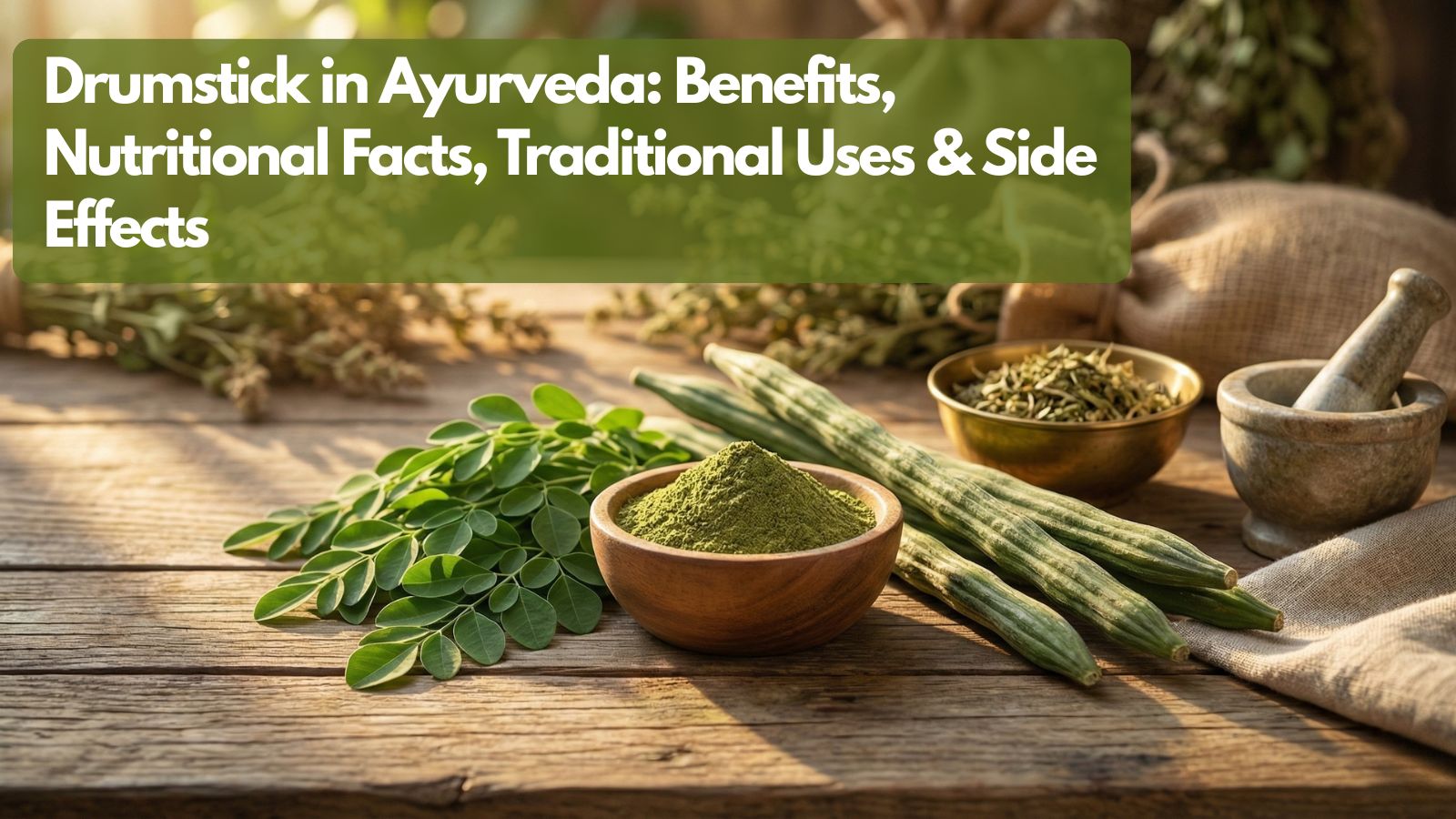 Drumstick in Ayurveda: Benefits, Nutritional Facts, Traditional Uses & Side Effects