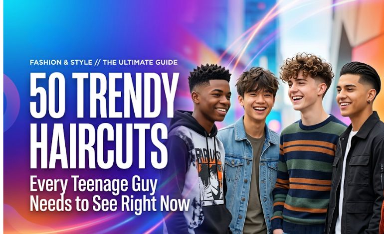 50 Trendy Haircuts Every Teenage Guy Needs to See Right Now